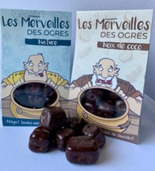 Nougatkugeln - Schokolade - Nougat - Bretagne - bretonische Feinkost - Naturnougat